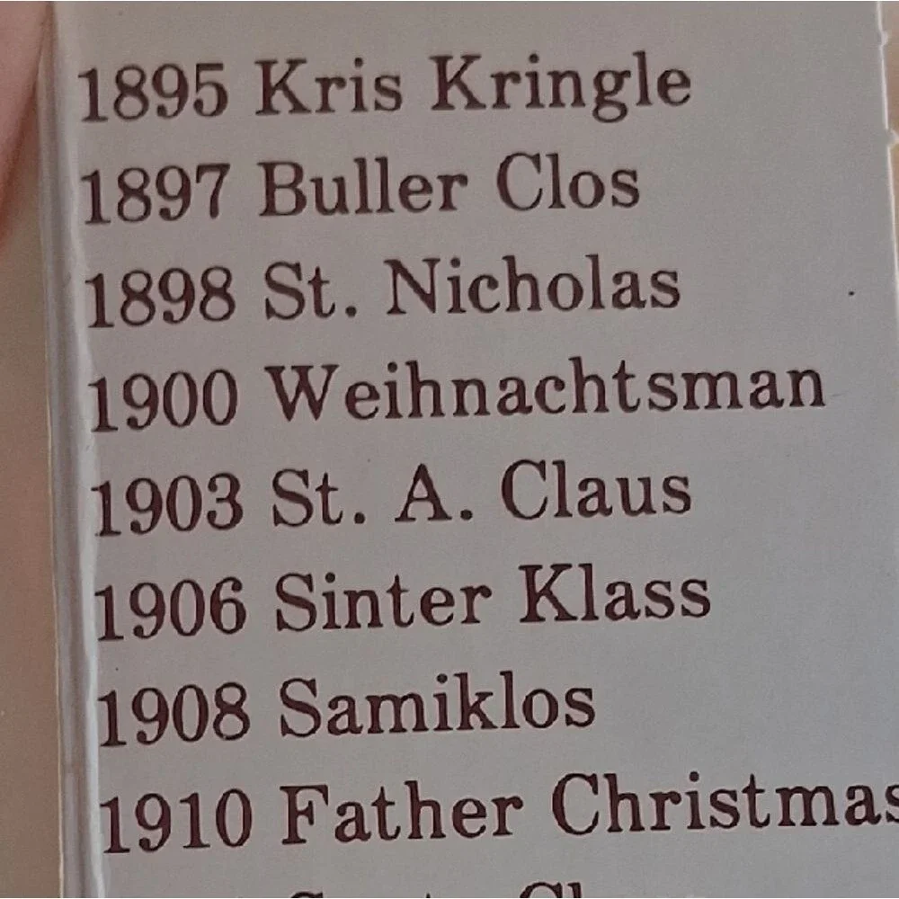 Christmas By Krebs Santa on Silk 1897 Buller Clos Ornament in Original Box